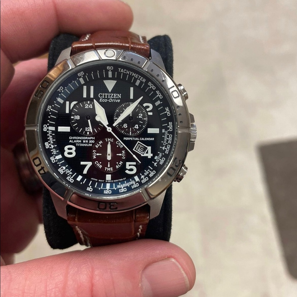 Citizen eco drive perpetual calender